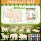 24-Pack Safari Party Favor Jungle Craft Kits – DIY Wooden Animal Painting & Coloring Crafts for Wild Animal Birthday Goodie Bags, Gifts, and Prizes